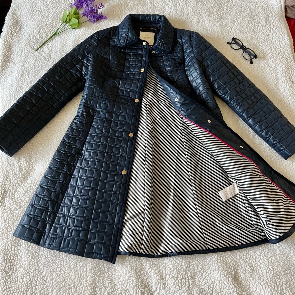 Kate Spade New York Quilted Coat Jacket